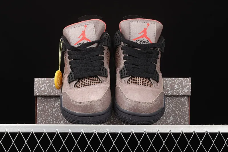 All categories Air Jordan Jordan series basketball shoes Air Jordan 4 G version Air Jordan 4 Retro "Taupe Haze" AJ4 Joe 4 black brown Mocha DB0732-200